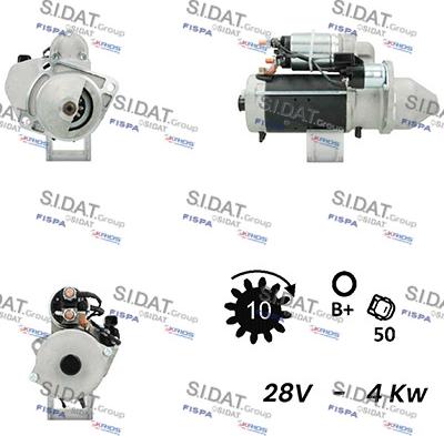 Sidat S24BH0069A2 - Starter www.molydon.hr