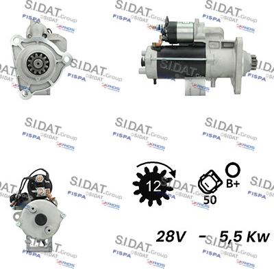 Sidat S24BH0066A2 - Starter www.molydon.hr