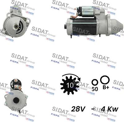 Sidat S24BH0063A2 - Starter www.molydon.hr