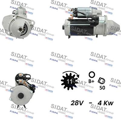 Sidat S24BH0067A2 - Starter www.molydon.hr