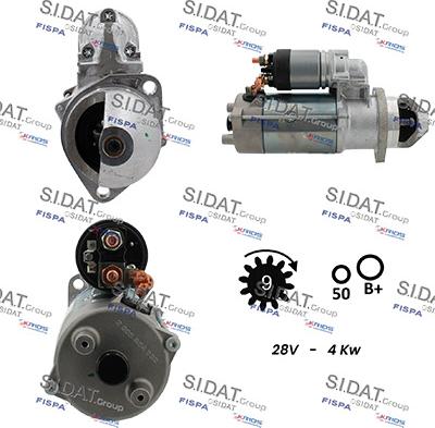 Sidat S24BH0015 - Starter www.molydon.hr