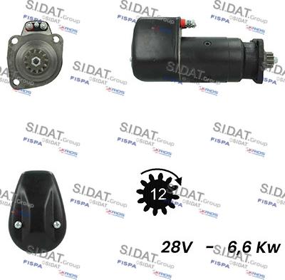 Sidat S24BH0080A2 - Starter www.molydon.hr