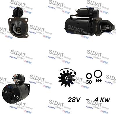 Sidat S24BH0087A2 - Starter www.molydon.hr