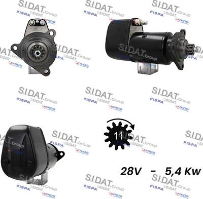 Sidat S24BH0039A2 - Starter www.molydon.hr