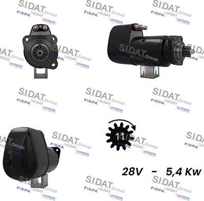 Sidat S24BH0025A2 - Starter www.molydon.hr