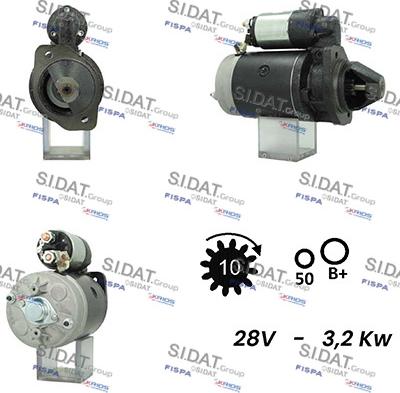 Sidat S24BH0143A2 - Starter www.molydon.hr