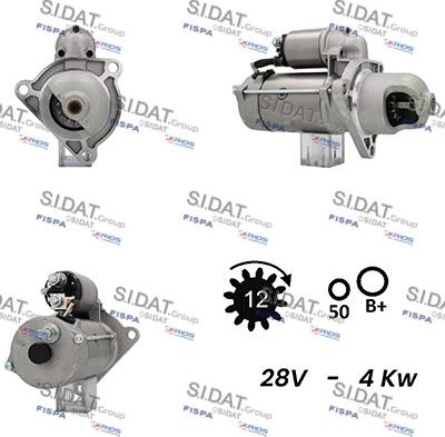 Sidat S24BH0105A2 - Starter www.molydon.hr