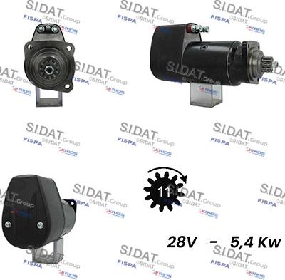 Sidat S24BH0102A2 - Starter www.molydon.hr