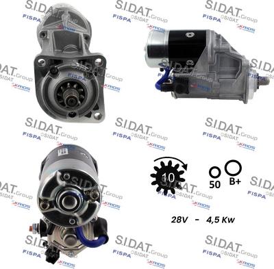 Sidat S24DE0093 - Starter www.molydon.hr