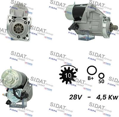 Sidat S24DE0011A2 - Starter www.molydon.hr