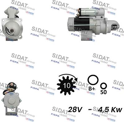 Sidat S24DR0092A2 - Starter www.molydon.hr