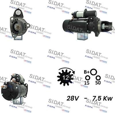 Sidat S24DR0089A2 - Starter www.molydon.hr