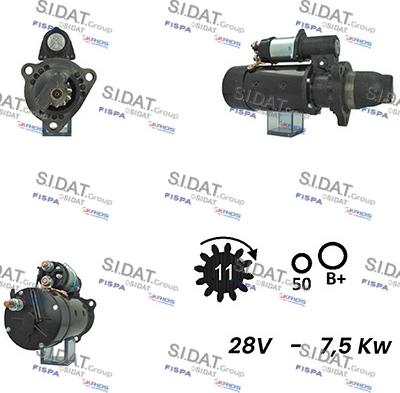 Sidat S24DR0088A2 - Starter www.molydon.hr