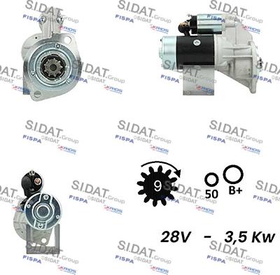 Sidat S24HT0128 - Starter www.molydon.hr