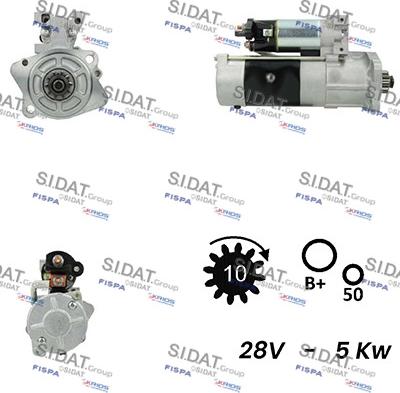 Sidat S24MH0094A2 - Starter www.molydon.hr