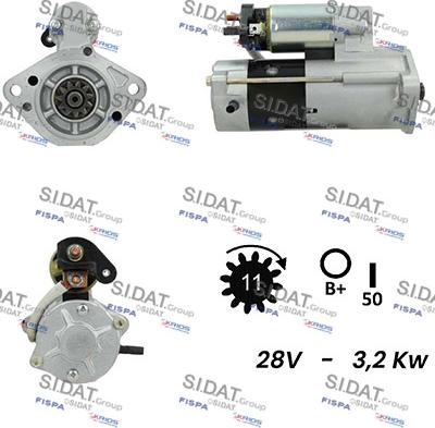 Sidat S24MH0017 - Starter www.molydon.hr