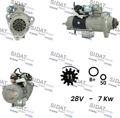 Sidat S24MH0085A2 - Starter www.molydon.hr