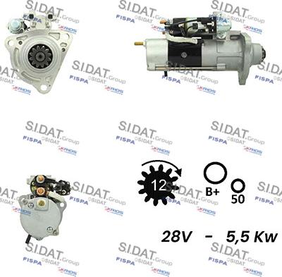 Sidat S24MH0026A2 - Starter www.molydon.hr