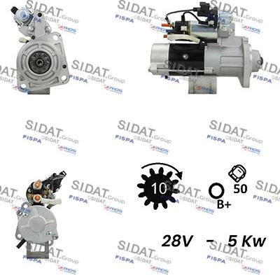 Sidat S24MH0023 - Starter www.molydon.hr