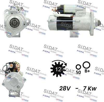 Sidat S24MH0071 - Starter www.molydon.hr