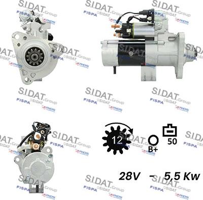 Sidat S24MH0073A2 - Starter www.molydon.hr