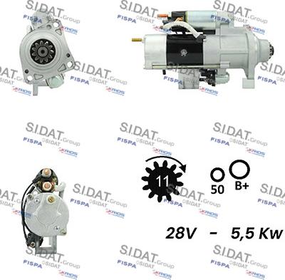 Sidat S24MH0077A2 - Starter www.molydon.hr