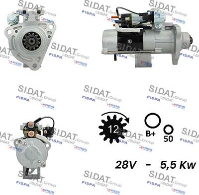 Sidat S24MH0109 - Starter www.molydon.hr