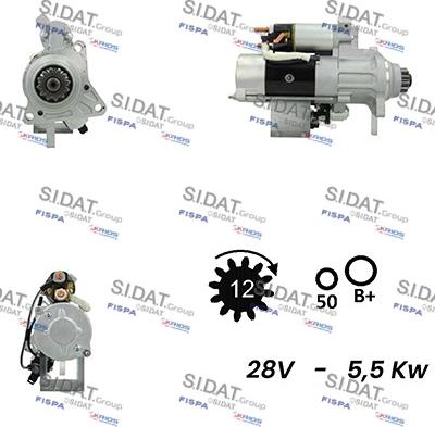 Sidat S24MH0110 - Starter www.molydon.hr