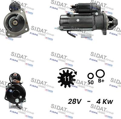 Sidat S24ML0149A2 - Starter www.molydon.hr