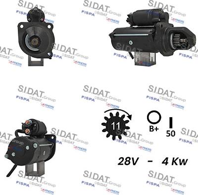 Sidat S24ML0150A2 - Starter www.molydon.hr