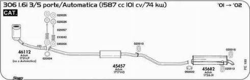 Sigam 045000 - Brtveni prsten, Ispušna Cijev www.molydon.hr