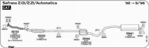 Sigam 040037 - Brtva, Ispušna Cijev www.molydon.hr