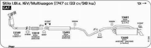 Sigam 018000 - Brtva, Ispušna Cijev www.molydon.hr