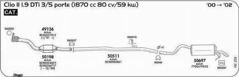 Sigam 050015 - Držač, Ispušni sistem www.molydon.hr