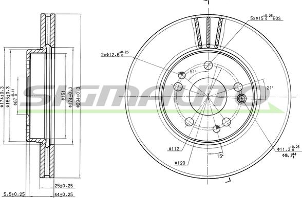 HELLA 8DD 355 122-242 - Kočioni disk www.molydon.hr