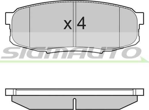 Raybestos MGD1304CH - Komplet Pločica, disk-kočnica www.molydon.hr