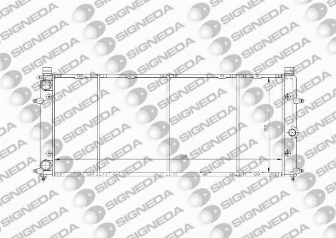 Signeda RA65184 - Hladnjak, hladjenje motora www.molydon.hr