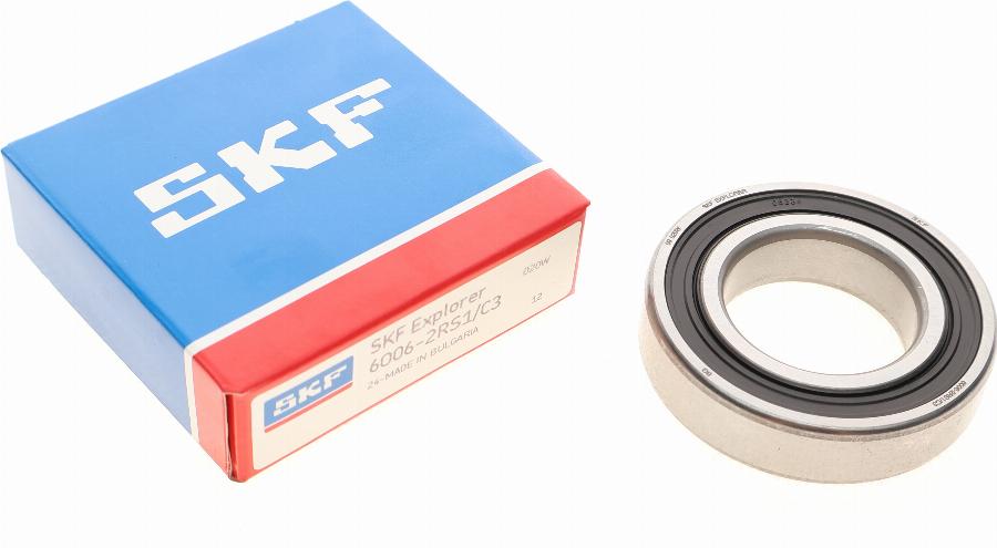 SKF 6006-2RS1/C3 - Ležište | Držač | Uležištenje, poluosovina www.molydon.hr