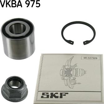 SKF VKBA 975 - Komplet Ležaja kotača www.molydon.hr