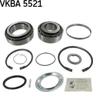 SKF VKBA 5521 - Komplet Ležaja kotača www.molydon.hr