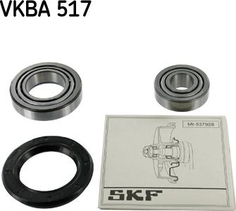 SKF VKBA 517 - Komplet Ležaja kotača www.molydon.hr