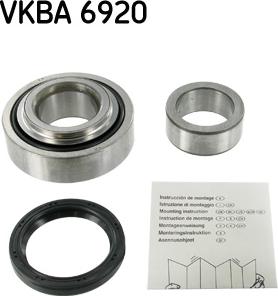 SKF VKBA 6920 - Komplet Ležaja kotača www.molydon.hr