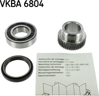 SKF VKBA 6804 - Komplet Ležaja kotača www.molydon.hr