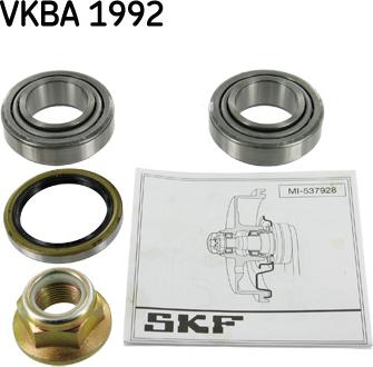 SKF VKBA 1992 - Komplet Ležaja kotača www.molydon.hr