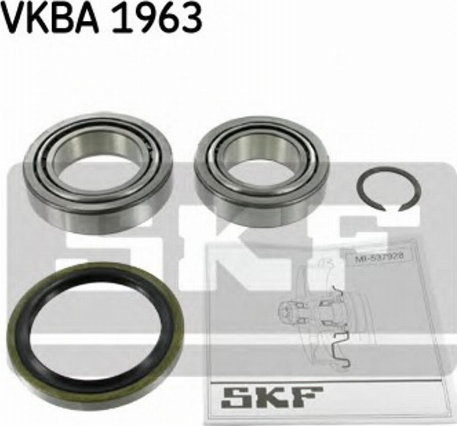 SKF VKBA 1963 - Komplet Ležaja kotača www.molydon.hr