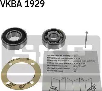 SKF VKBA 1929 - Komplet Ležaja kotača www.molydon.hr