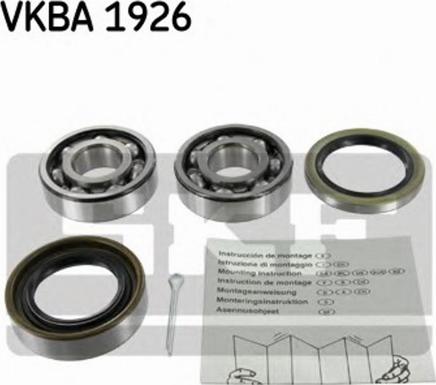 SKF VKBA 1926 - Komplet Ležaja kotača www.molydon.hr