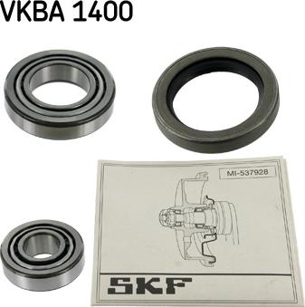 SKF VKBA 1400 - Komplet Ležaja kotača www.molydon.hr