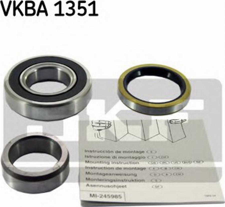 SKF VKBA 1351 - Komplet Ležaja kotača www.molydon.hr