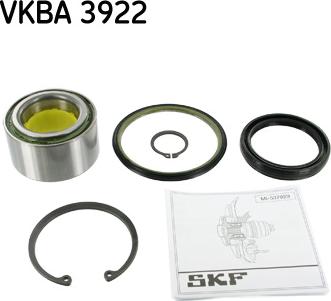 SKF VKBA 3922 - Komplet Ležaja kotača www.molydon.hr